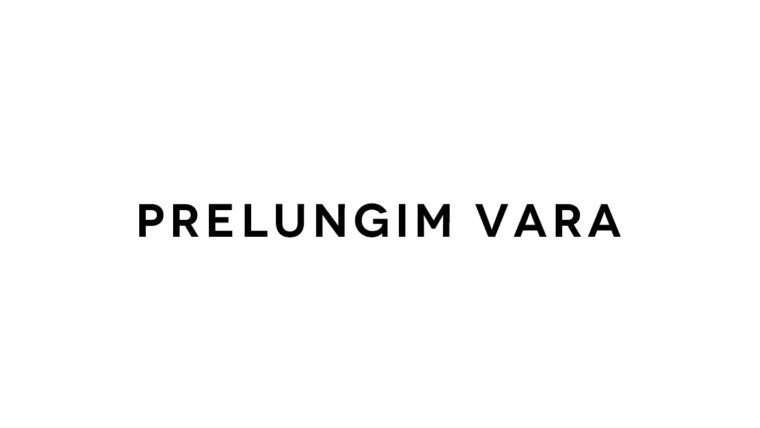 REGULAMENTUL PROMOTIEI „PRELUNGIM VARA”